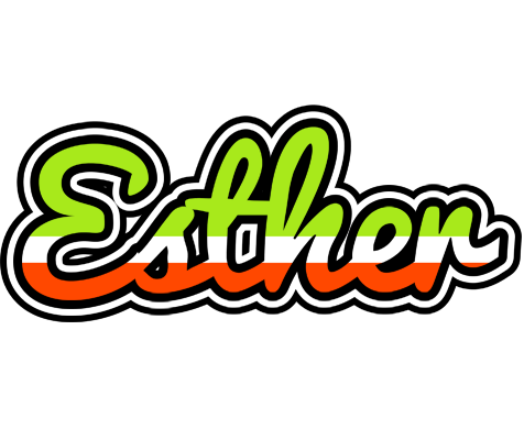 Esther superfun logo