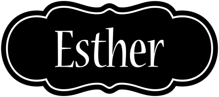 Esther welcome logo