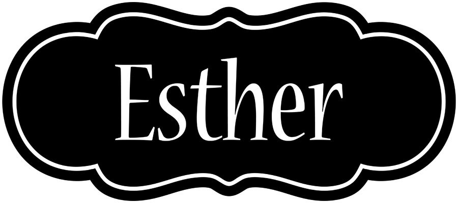 Esther welcome logo