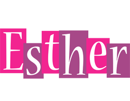 Esther whine logo