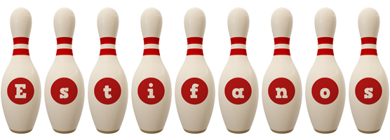 Estifanos bowling-pin logo