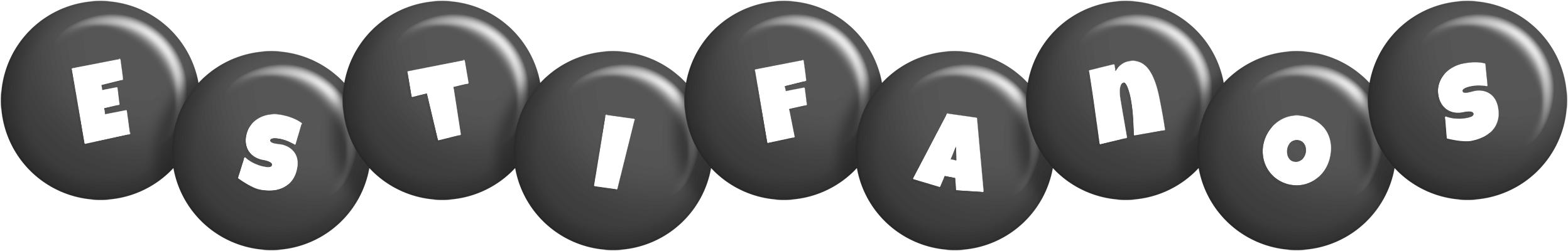 Estifanos candy-black logo