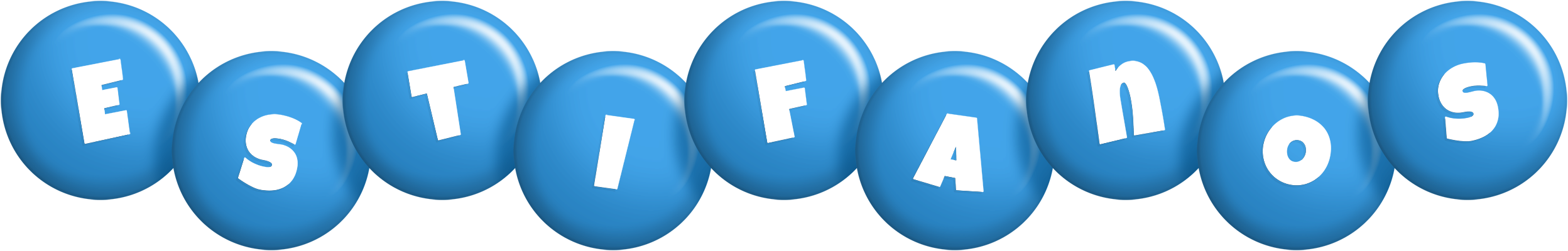 Estifanos candy-blue logo