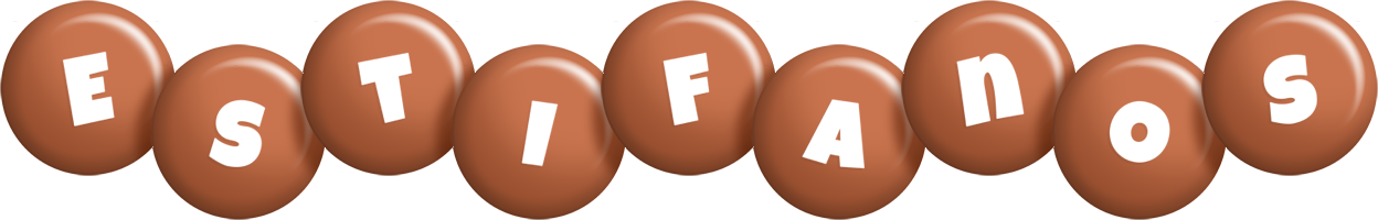 Estifanos candy-brown logo