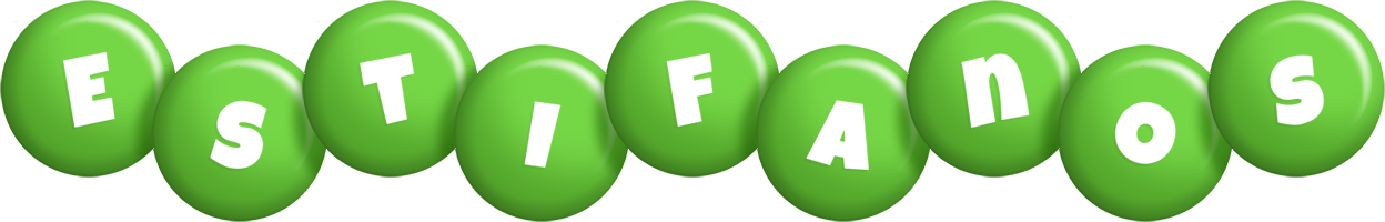 Estifanos candy-green logo