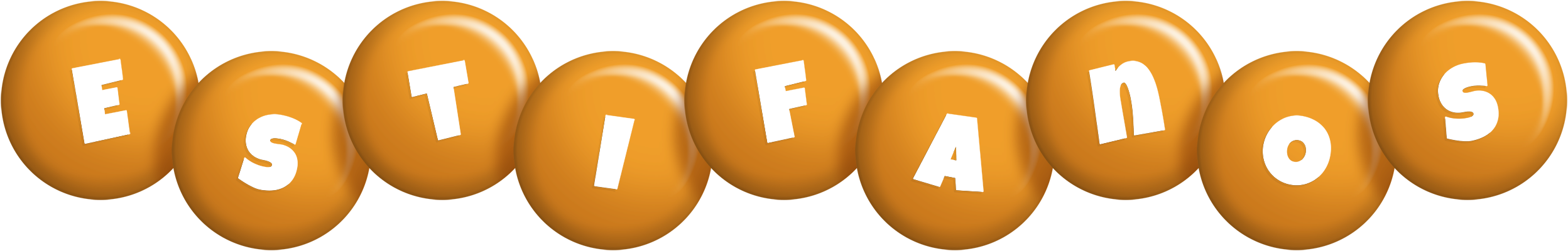 Estifanos candy-orange logo