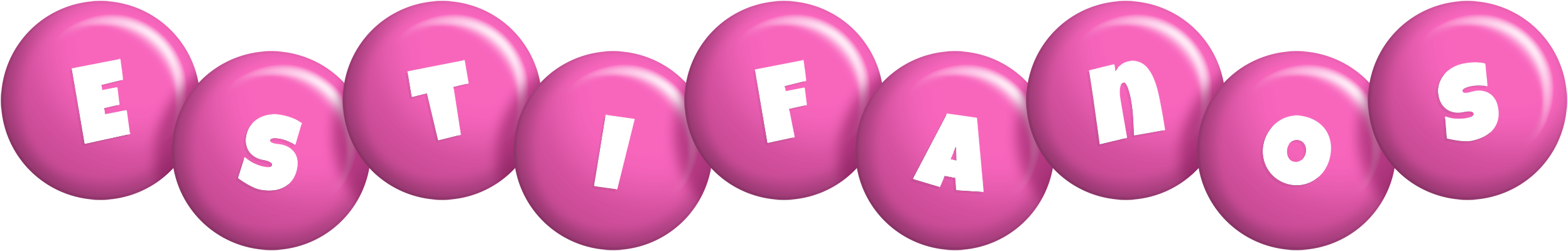 Estifanos candy-pink logo