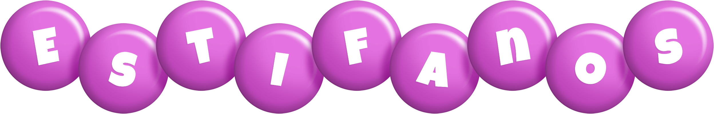 Estifanos candy-purple logo
