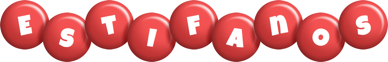 Estifanos candy-red logo