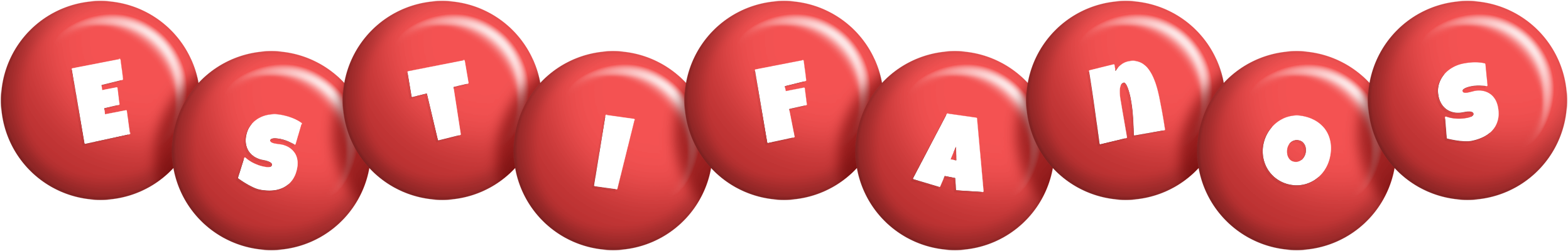 Estifanos candy-red logo