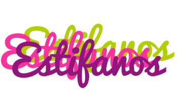 Estifanos flowers logo