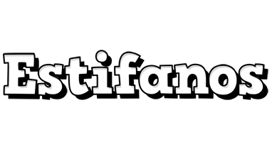 Estifanos snowing logo