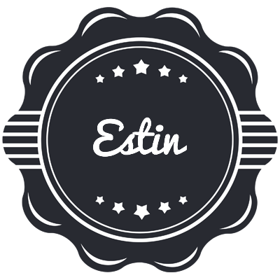 Estin badge logo
