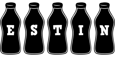 Estin bottle logo