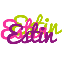 Estin flowers logo