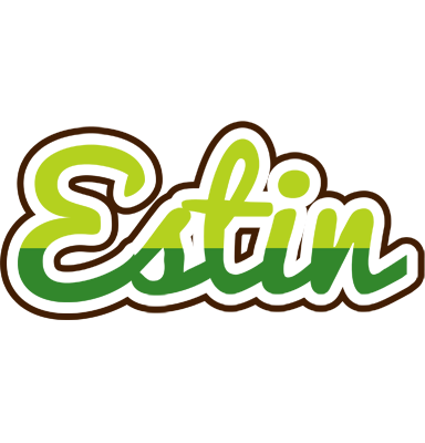 Estin golfing logo