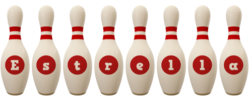 Estrella bowling-pin logo