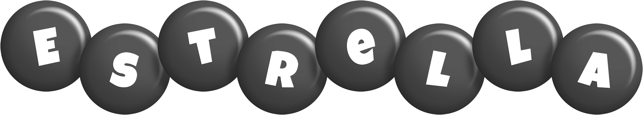 Estrella candy-black logo