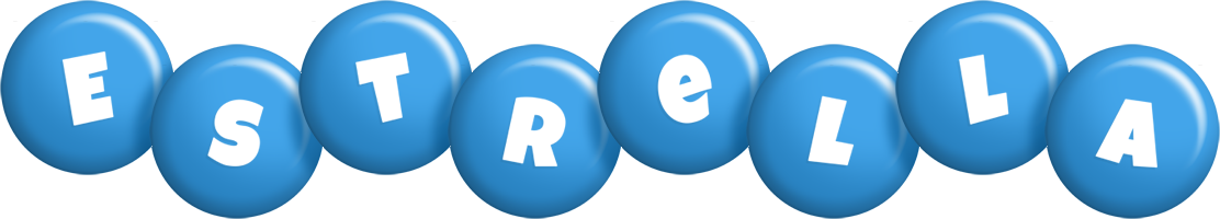 Estrella candy-blue logo