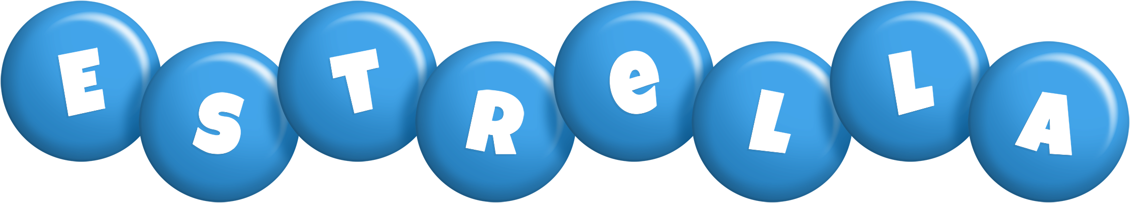 Estrella candy-blue logo