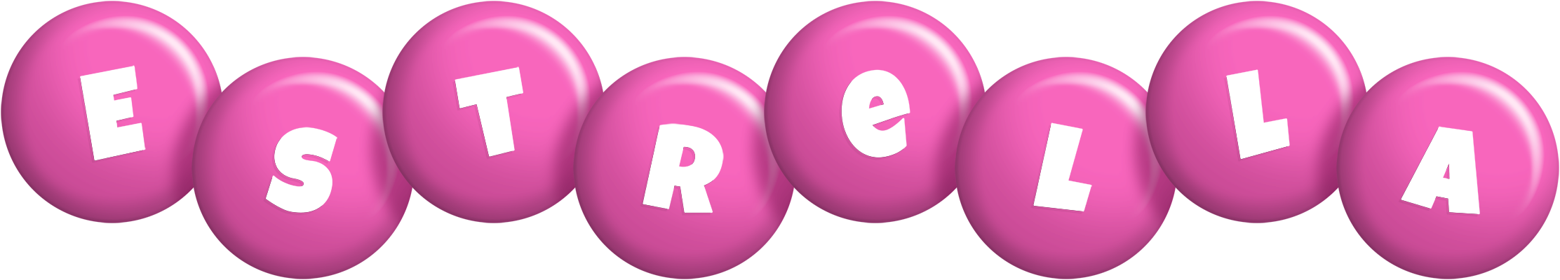 Estrella candy-pink logo