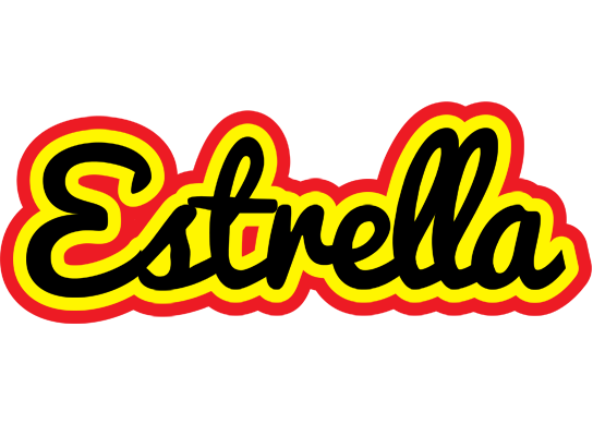 Estrella flaming logo