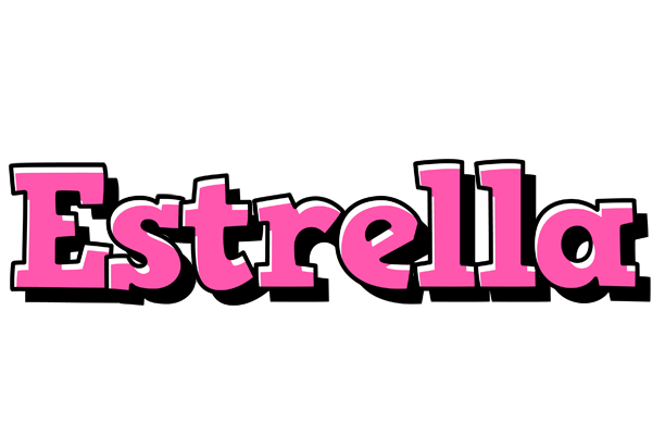 Estrella girlish logo