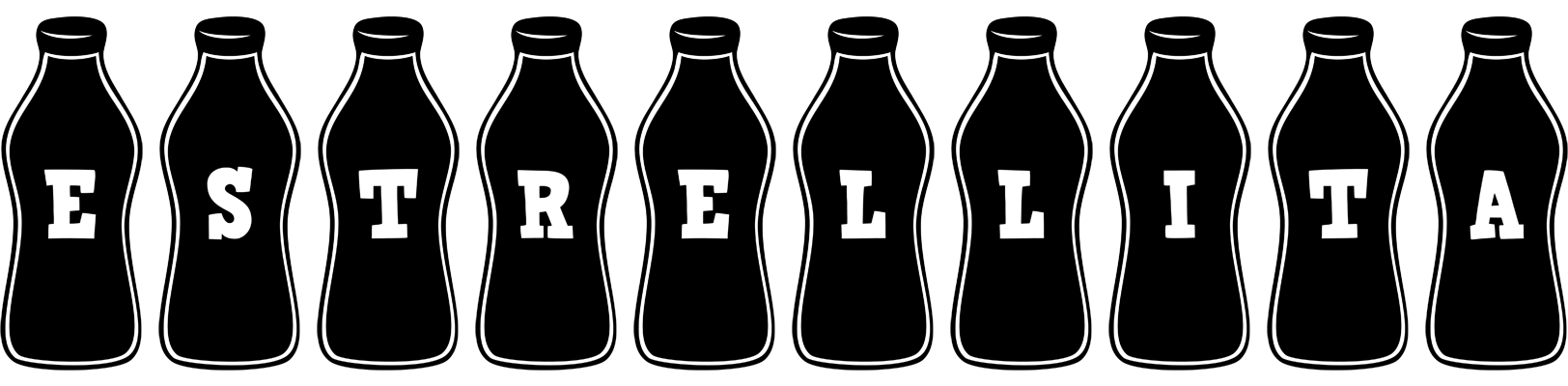 Estrellita bottle logo
