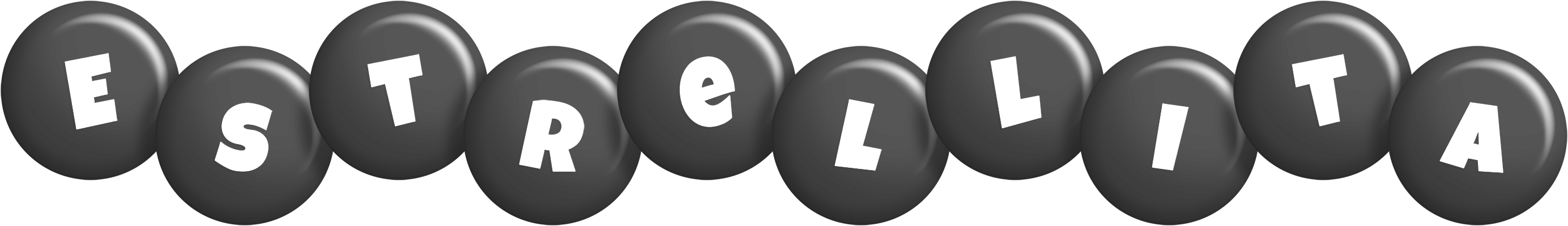 Estrellita candy-black logo