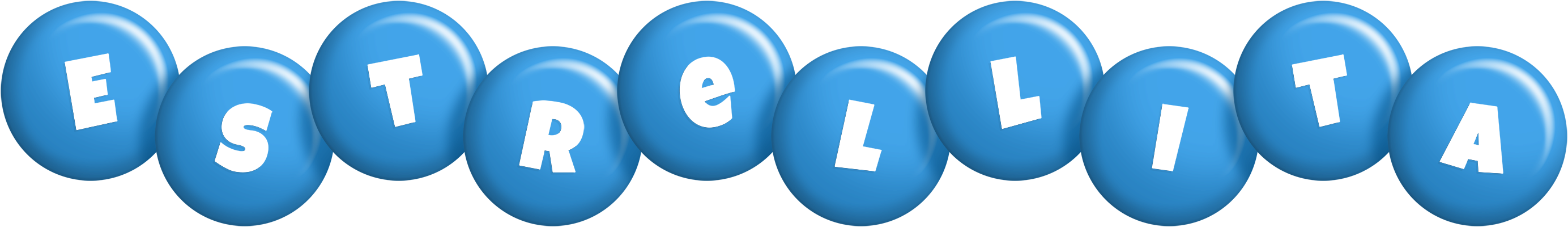 Estrellita candy-blue logo