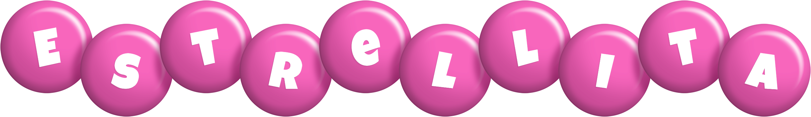 Estrellita candy-pink logo