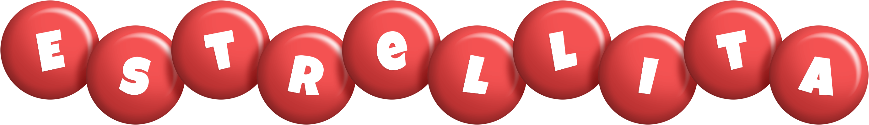 Estrellita candy-red logo