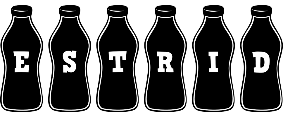Estrid bottle logo