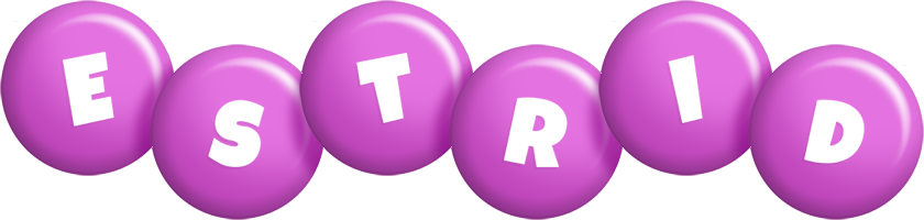 Estrid candy-purple logo