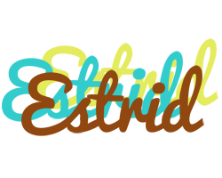 Estrid cupcake logo