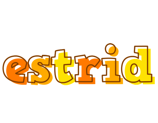 Estrid desert logo