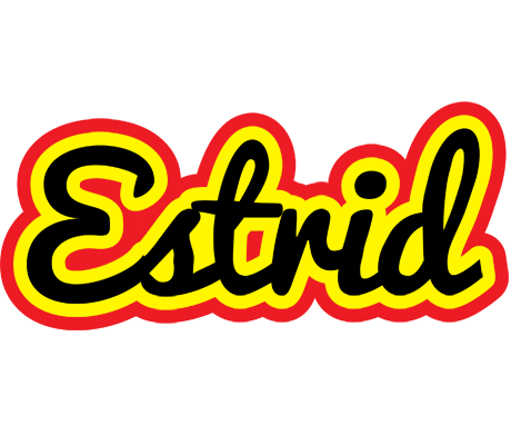 Estrid flaming logo
