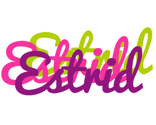 Estrid flowers logo
