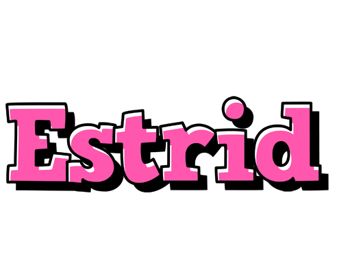 Estrid girlish logo