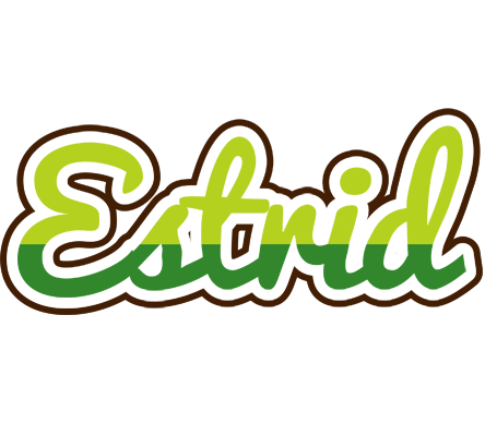 Estrid golfing logo