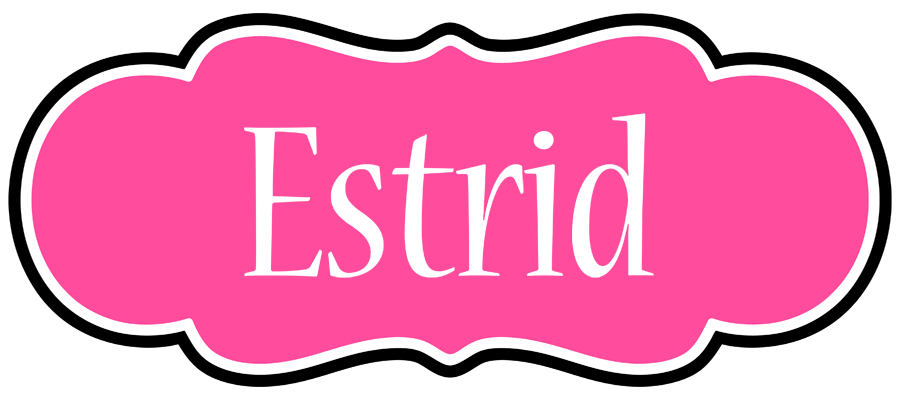 Estrid invitation logo