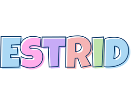 Estrid pastel logo