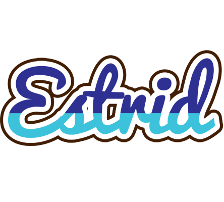 Estrid raining logo