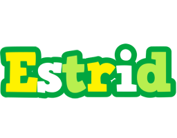 Estrid soccer logo