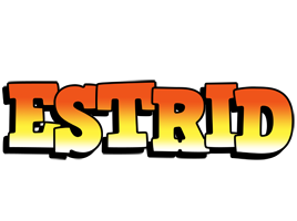 Estrid sunset logo