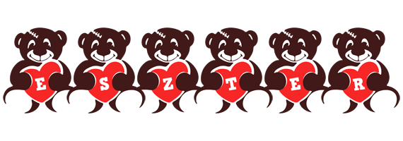 Eszter bear logo