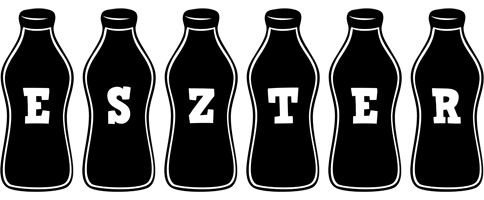 Eszter bottle logo