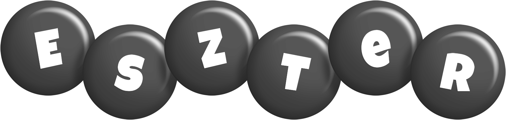 Eszter candy-black logo