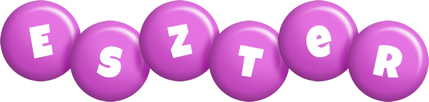 Eszter candy-purple logo