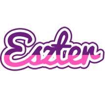 Eszter cheerful logo